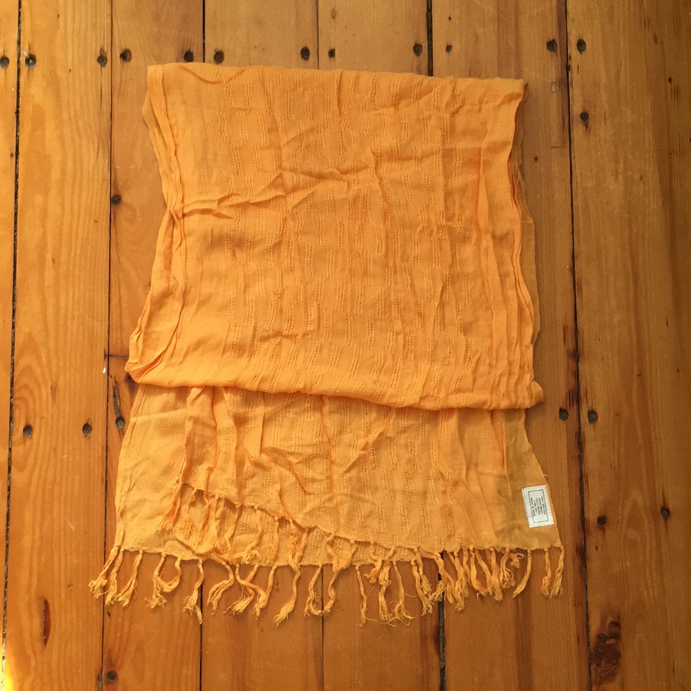 Beautiful yellow pashmina